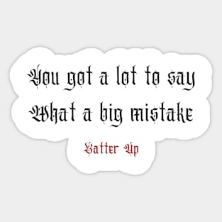 Babymonster Batter Up Sticker